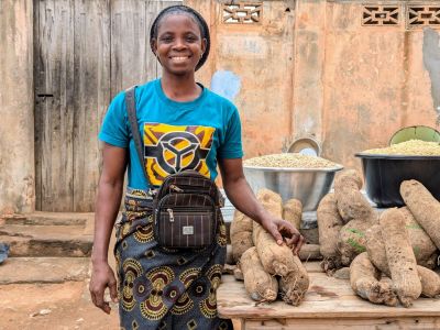 Group member Mana, expanded her food trading business to meet local demand.