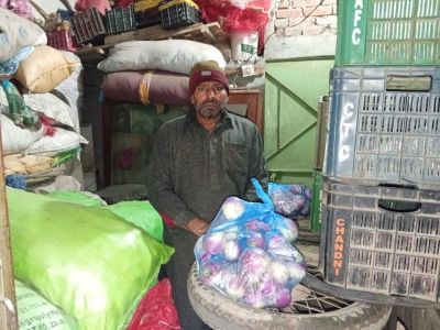 Abid Ali boosted his earnings by expanding his fresh vegetable business.