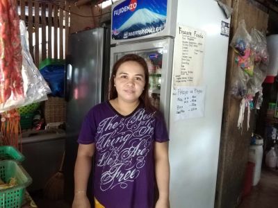The loan that Mary Grace sought has helped her home-based store thrive.