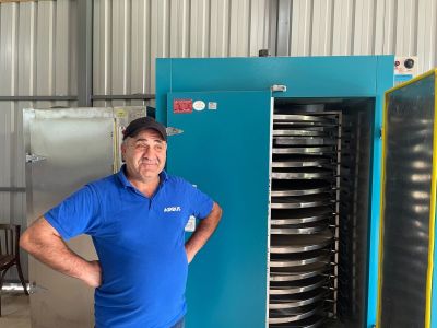 They drying machine that has enabled them to double capacity