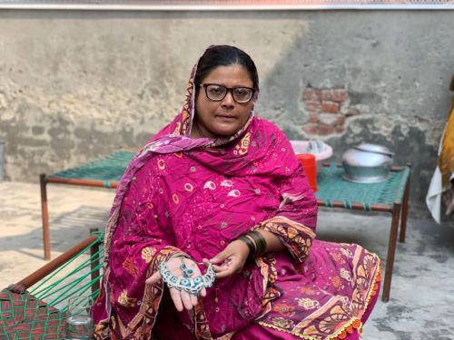 Asma Zahid brought stability and relief to family life through her jewellery business.