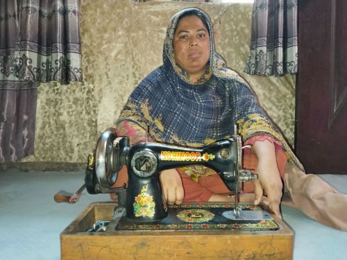Sonia has turned her sewing skills into a thriving family business