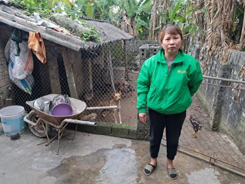 Mai's chicken coop is developing well and she is able to improve the quality of her family life