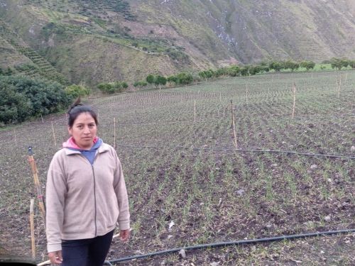Leidy's business has enabled her to educate her daughters and create jobs in her community