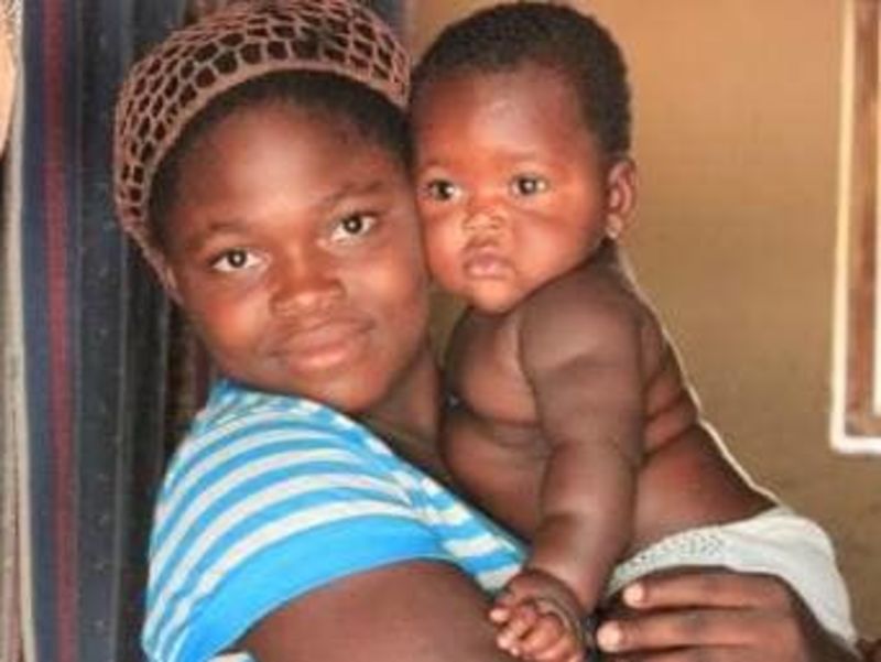 Ama Kassenge's daughter