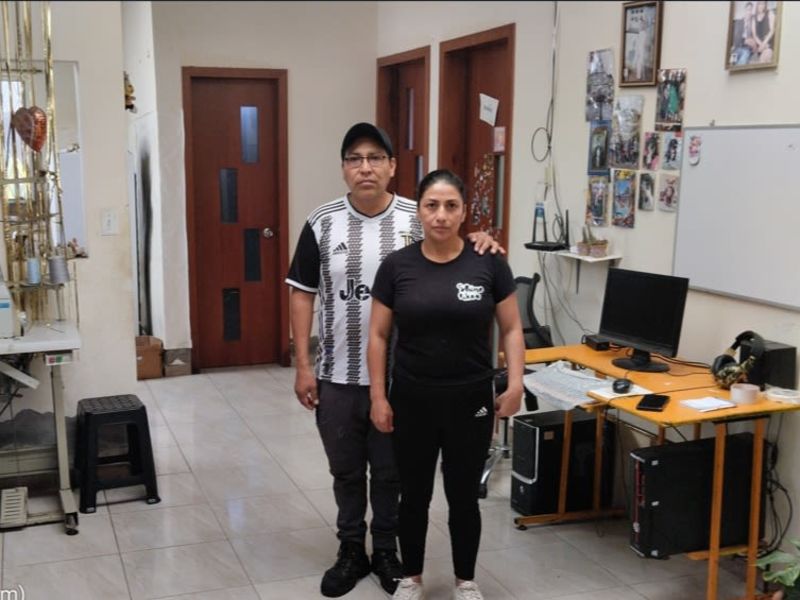 Through her clothing business, Ana Luisa has managed to educate all her children.