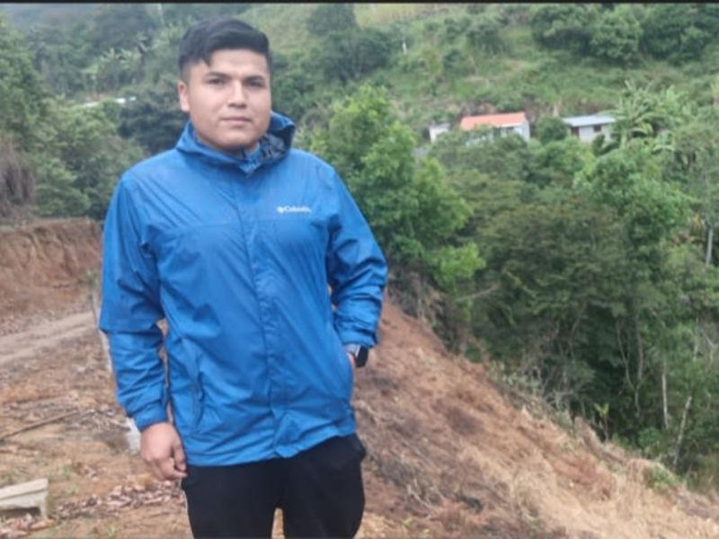 Byron is a young farmer, who works hard to reap a good future.