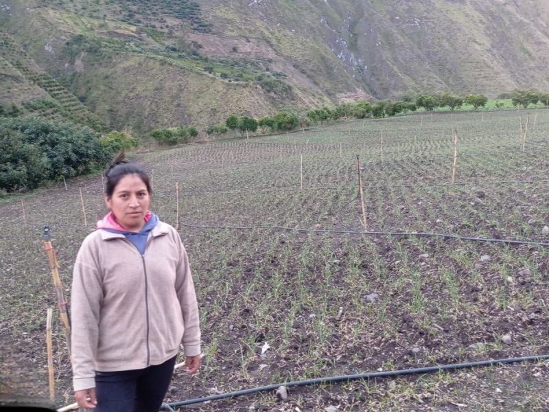 Leidy's business has enabled her to educate her daughters and create jobs in her community