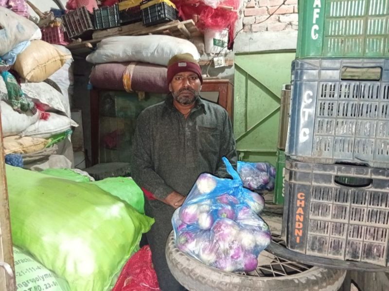Abid Ali boosted his earnings by expanding his fresh vegetable business.