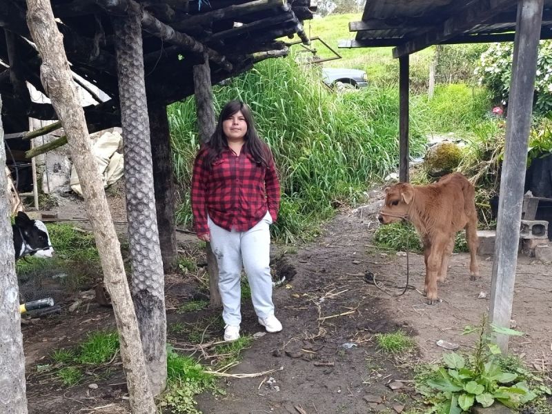 Nataly significantly scaled her operations by increasing her herd.