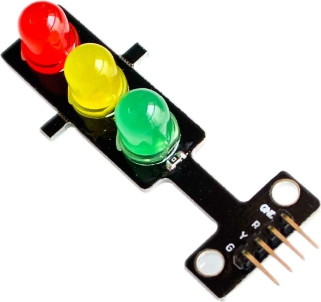 3-Color LED Traffic Signal Light Module