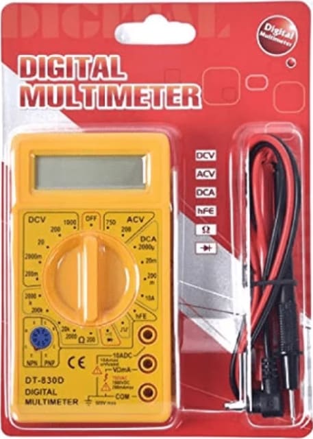 Digital Multimeter with Probe