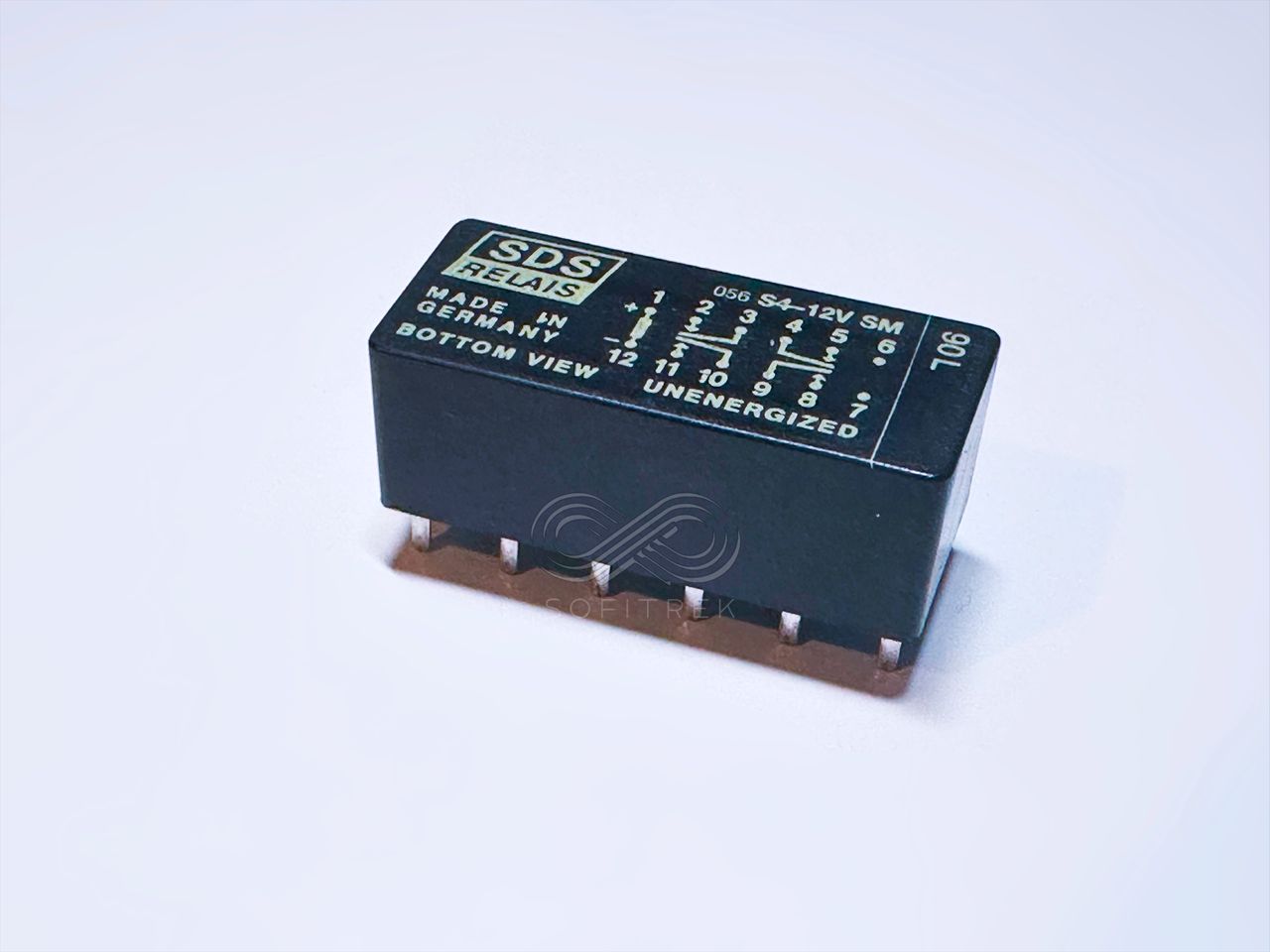Relais SDS S2-L-24VDC DPST - 4A, Neuf Sous Emballage - Fabriqué En Allemagne