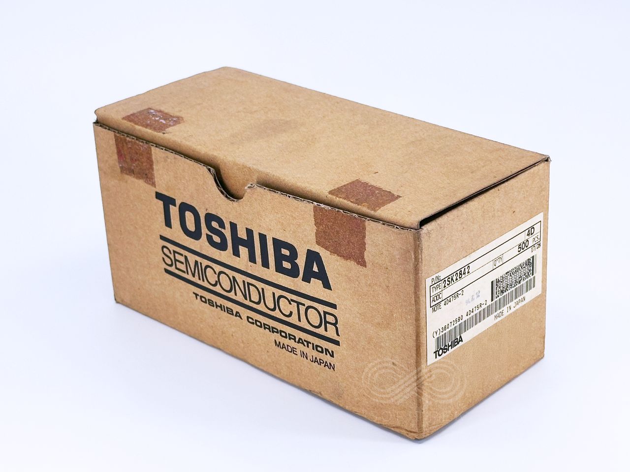 5PCS 2SK2842 K2842 Toshiba N-Channel MOSFET 500V 12A 0.4Ohm 40W TO
