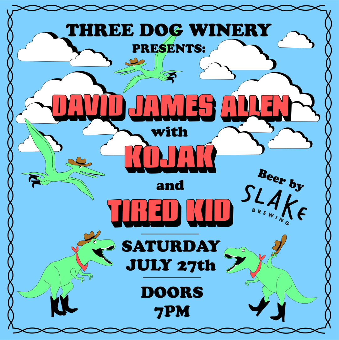 An evening concert with David Allen James + Kojak