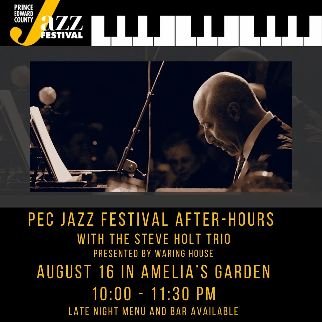 PEC Jazz Festival After-Hours at Amelia's Garden. Presented By Waring House