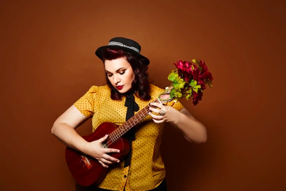 Denielle Bassels at Sandbanks Winery