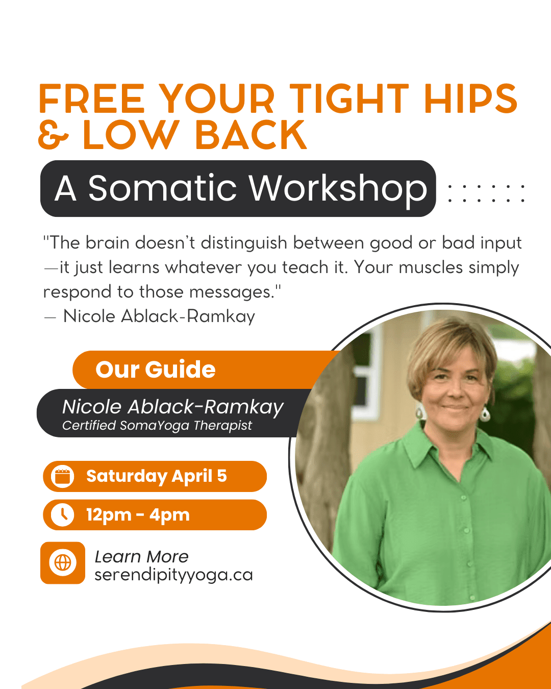 Free Your Tight Hips & Low Back (A Somatic Workshop)