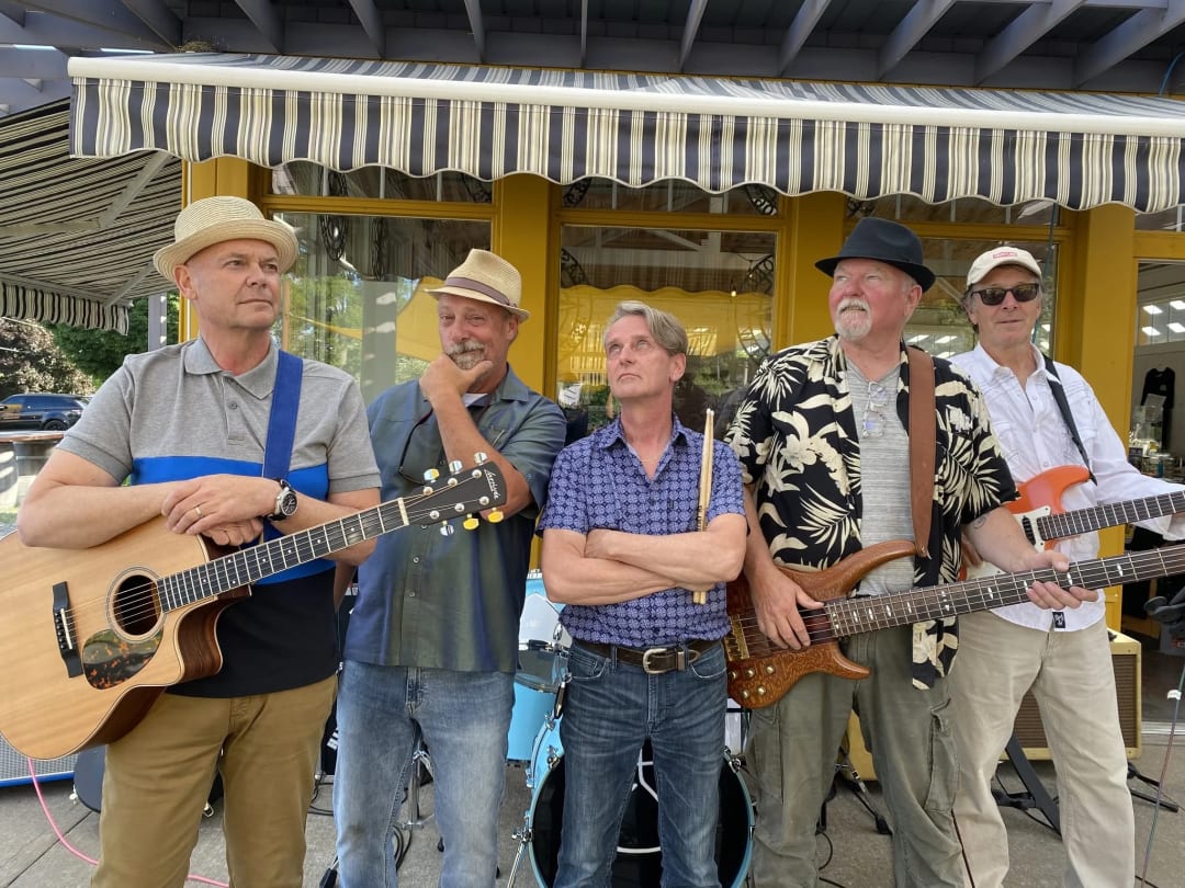 Pushbroom Tycoons play the Barnyard Stage