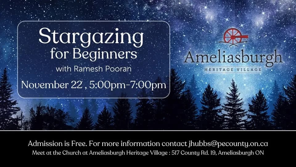 Stargazing for Beginners with Ramesh Pooran