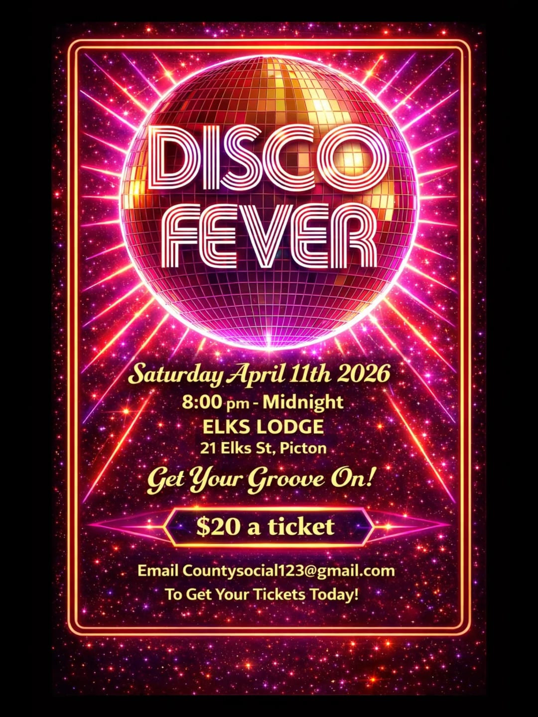 Disco Fever 70’s Dance Party 