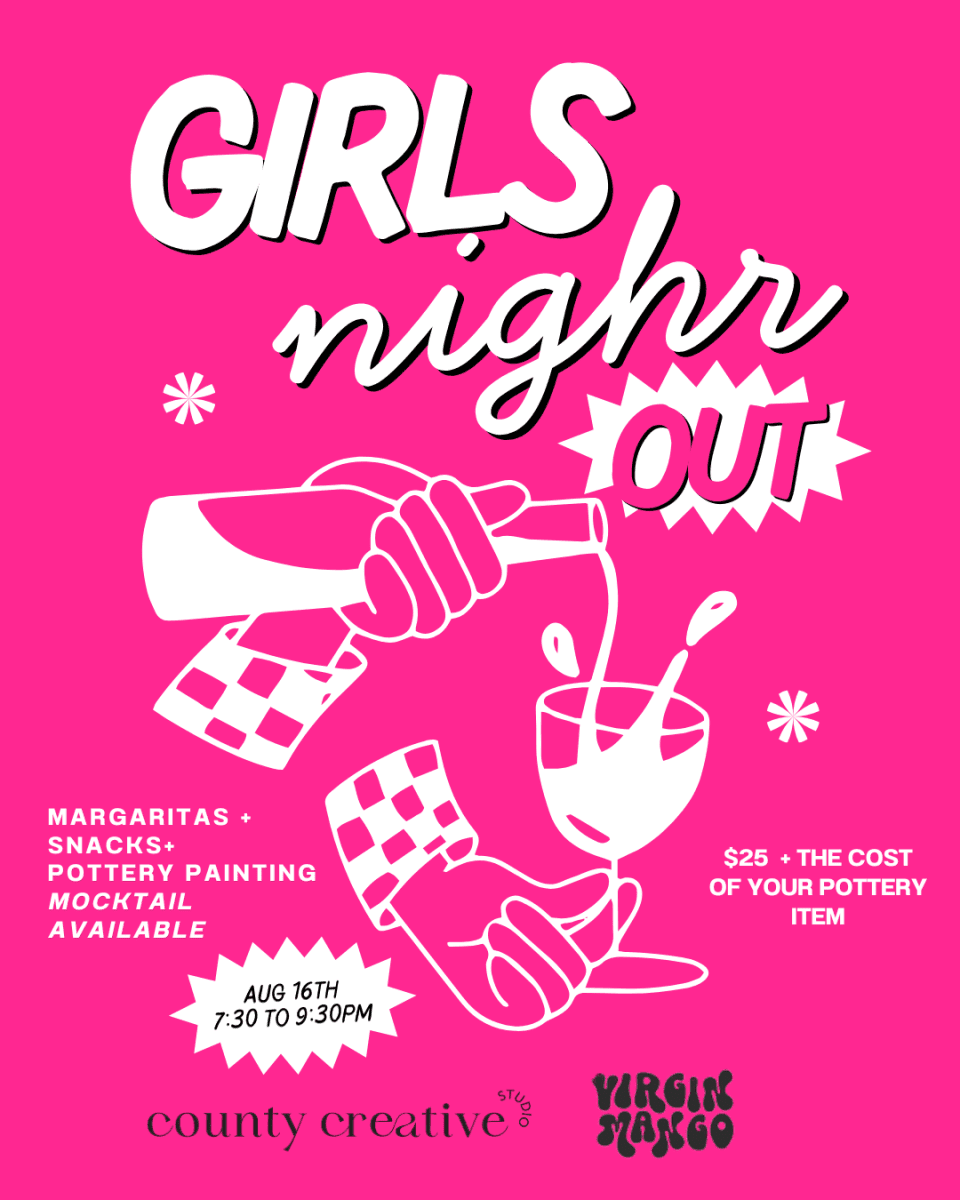 Girls Night Out - Margaritas + Pottery Painting