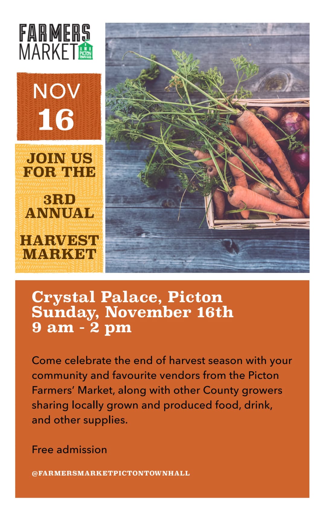 3rd Annual Harvest Market 