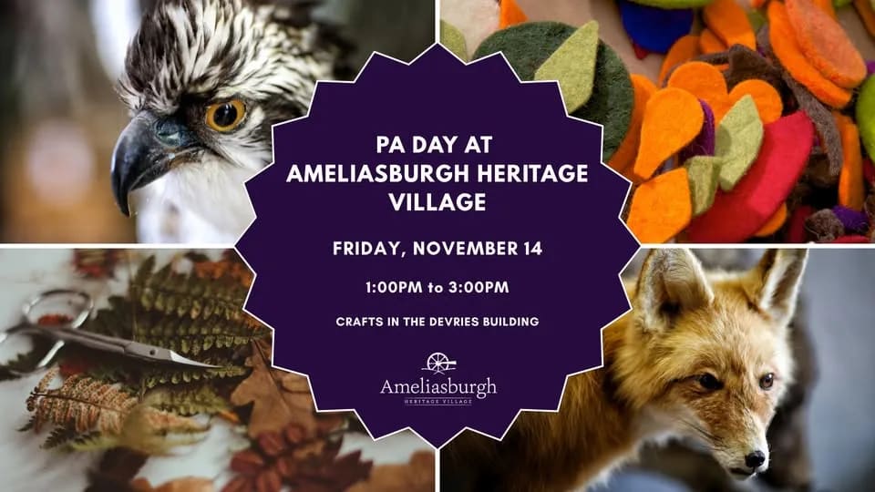 PA Day at Ameliasburgh Heritage Village