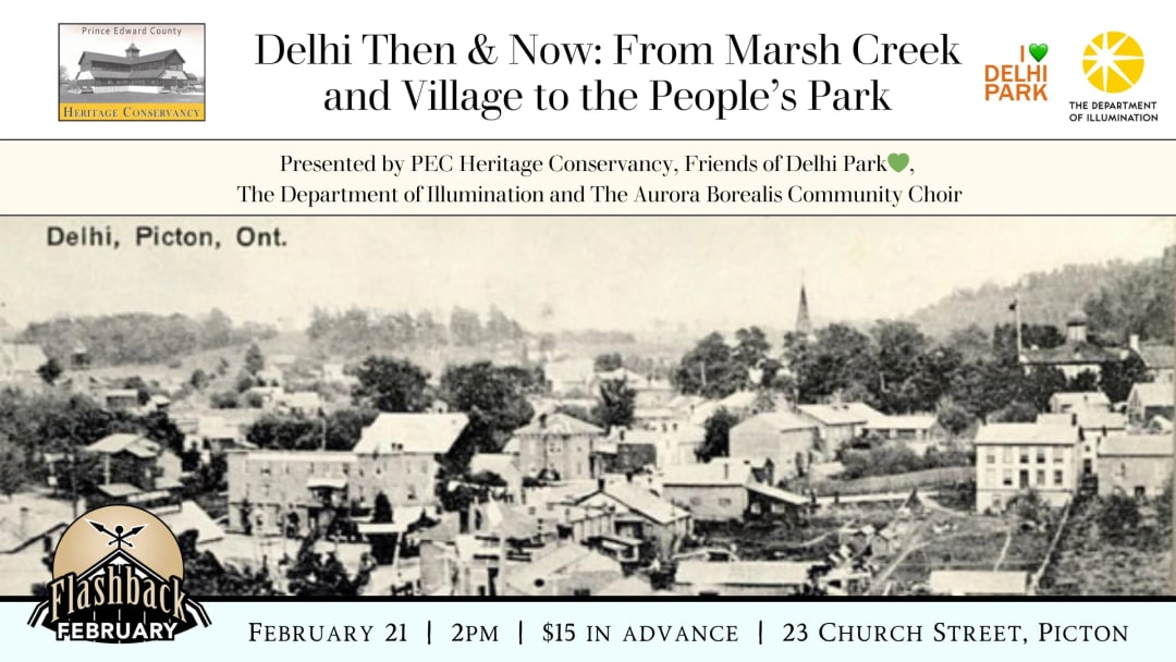 Delhi Then and Now: From Marsh Creek and Village to the People's Park