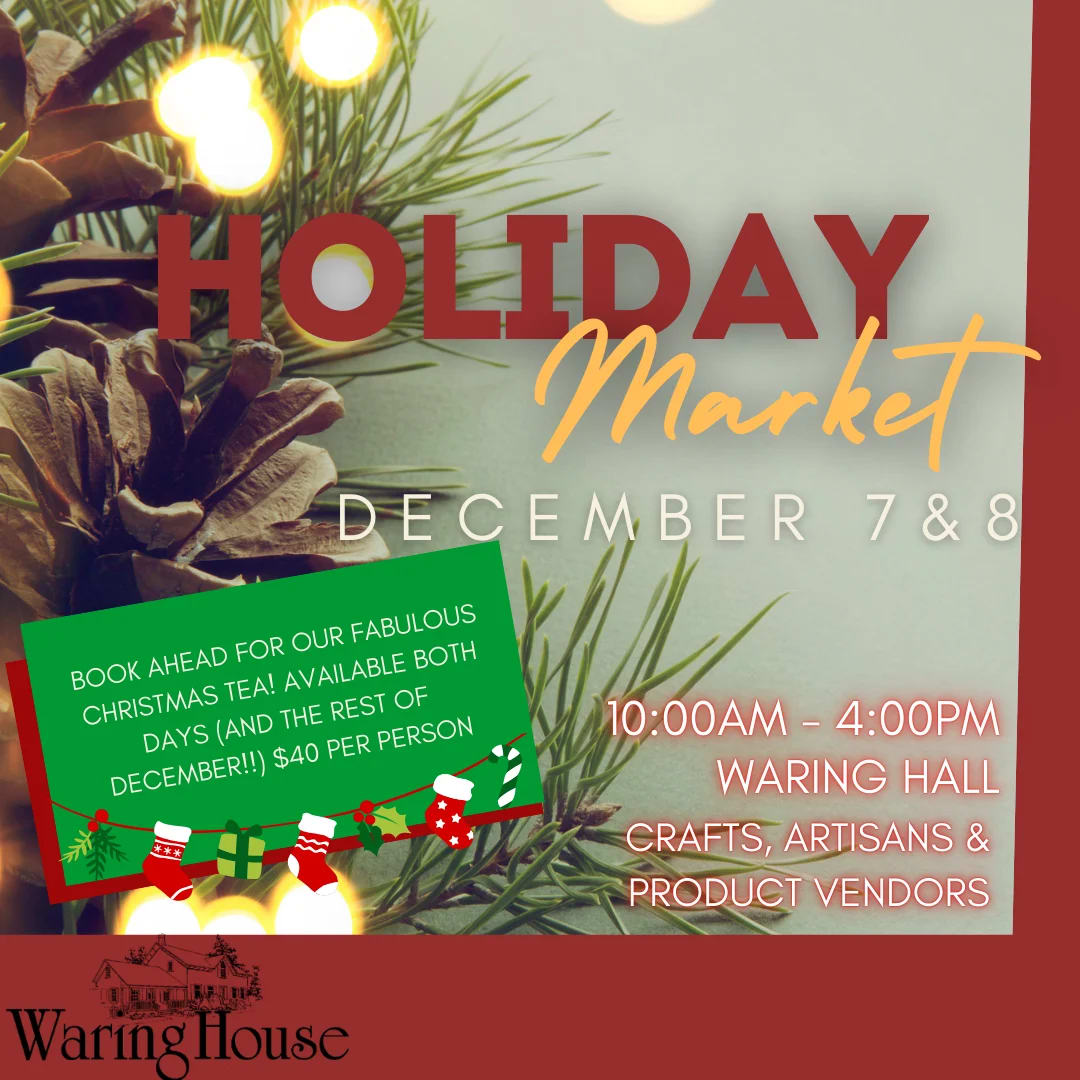 Waring House Holiday Market