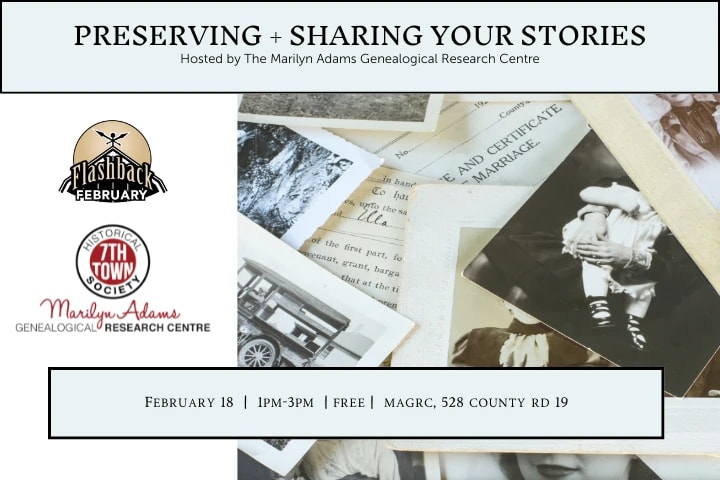 Preserving & Sharing Your Stories (Part 3 of the Past to Present: Tracing Your Family Roots Series)