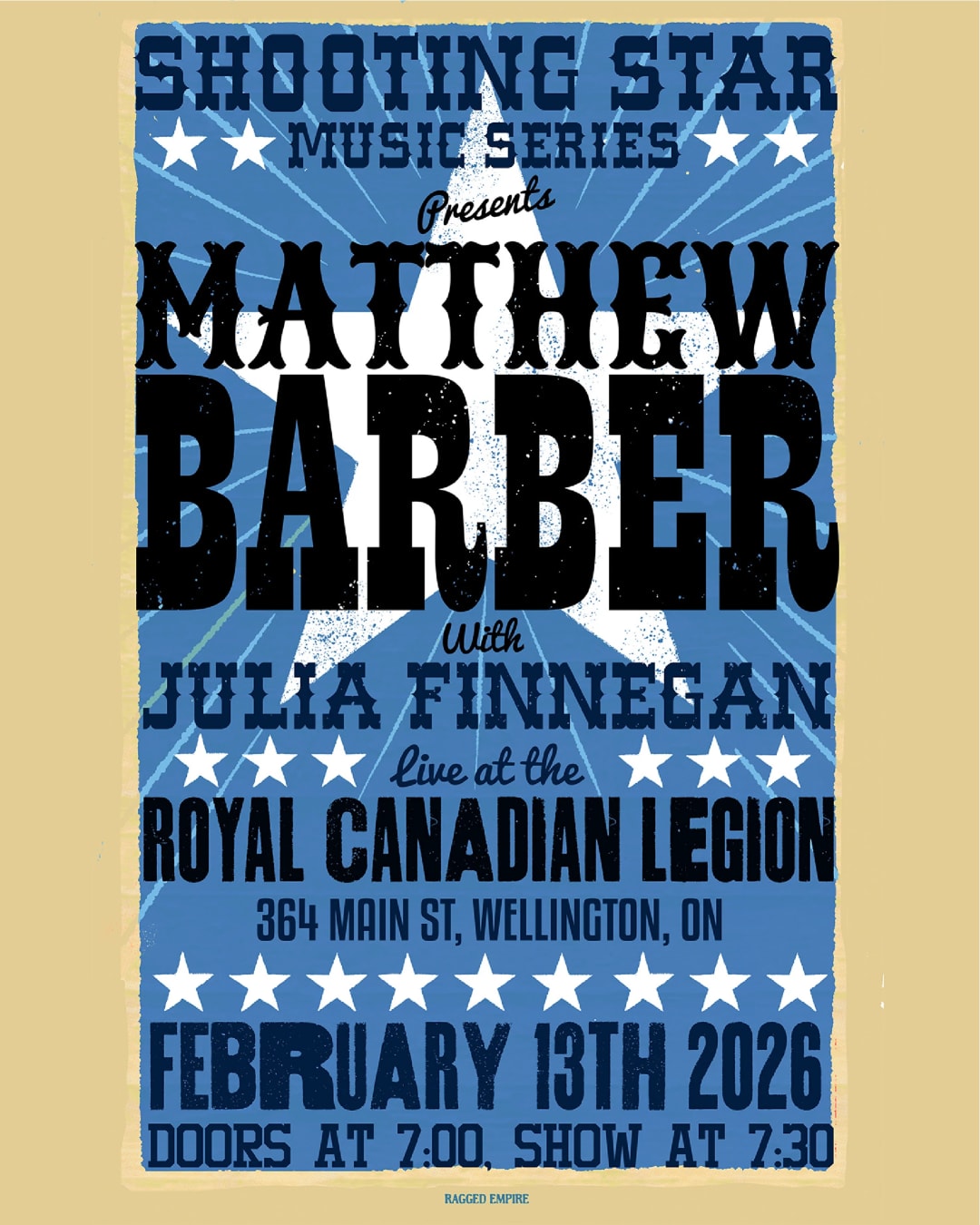 Matthew Barber & Julia Finnegan In Concert