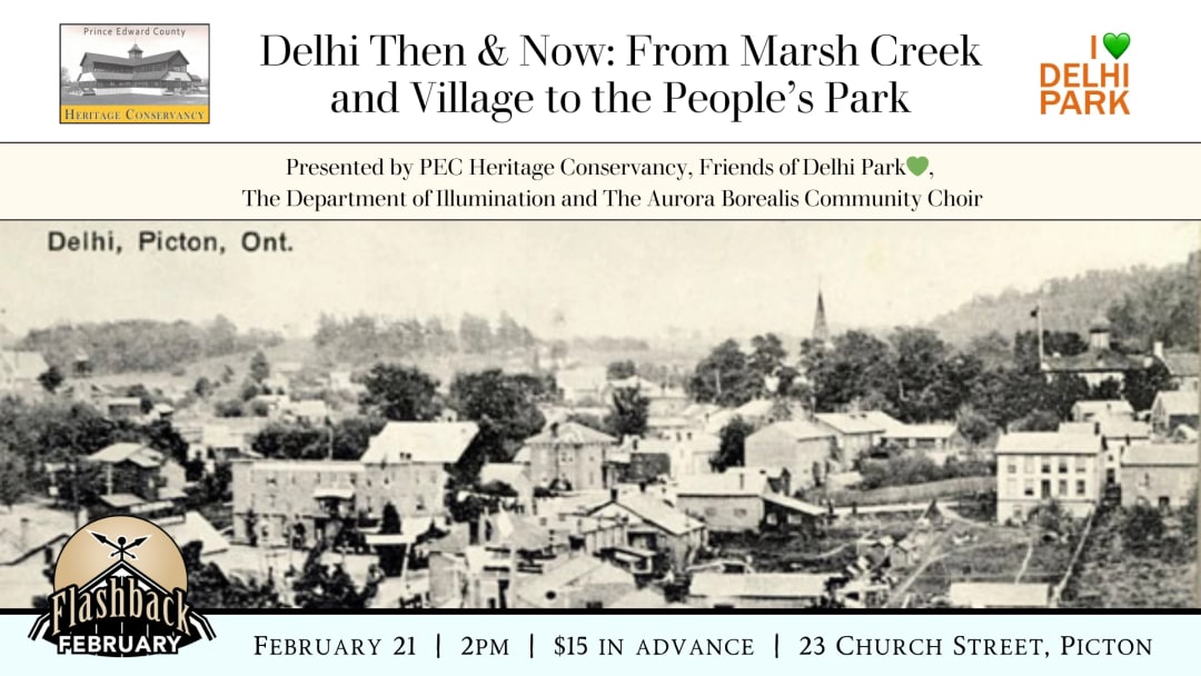 Delhi Then and Now: From Marsh Creek and Village to the People's Park