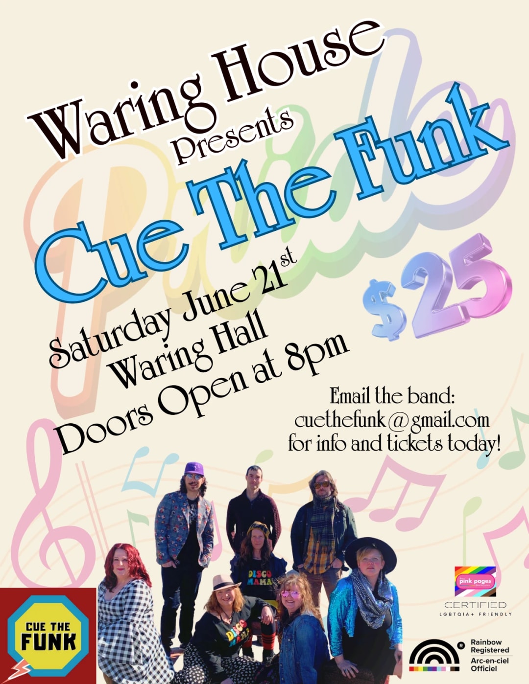 The Waring House Presents: Cue The Funk