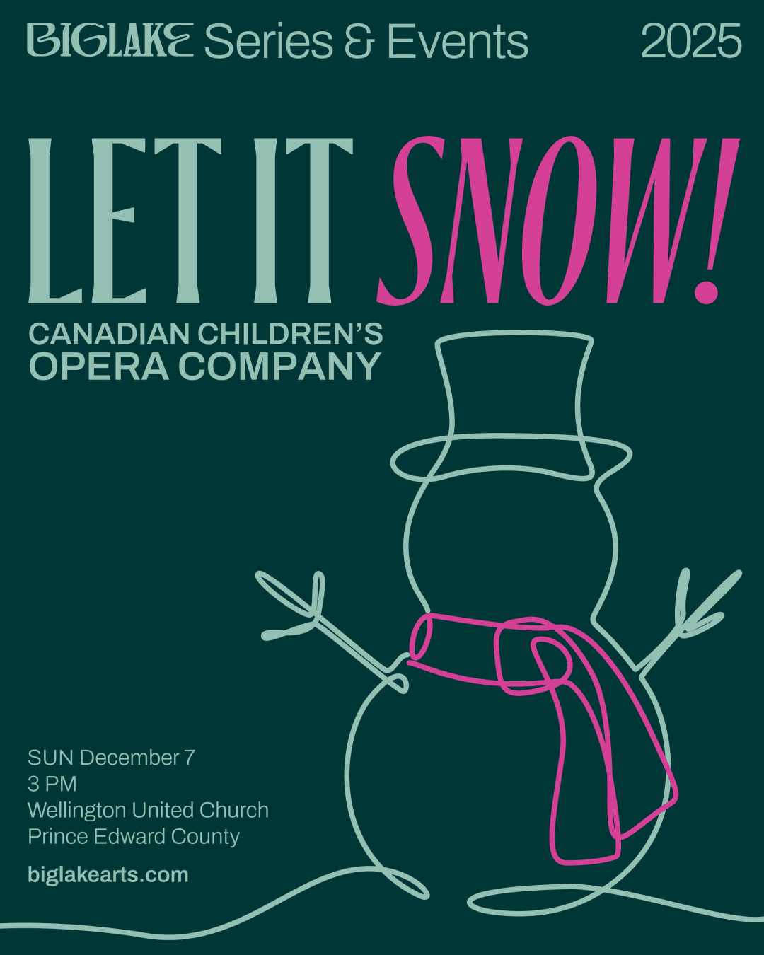 LET IT SNOW! CANADIAN CHILDREN’S OPERA COMPANY