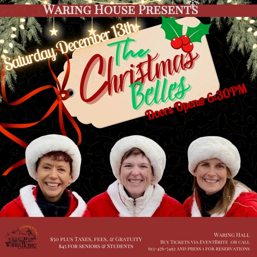 The Christmas Belles at The Waring House 
