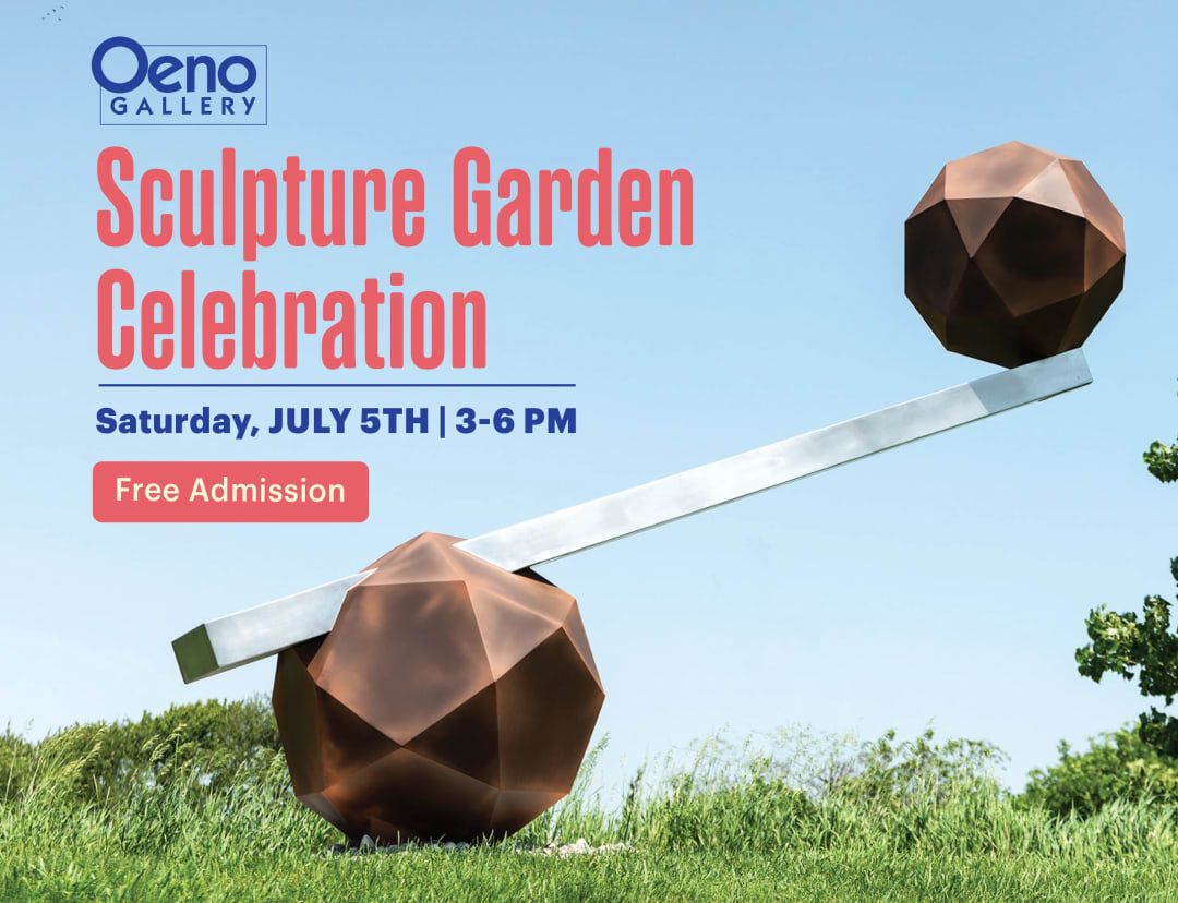 Oeno Gallery's Sculpture Garden Celebration 