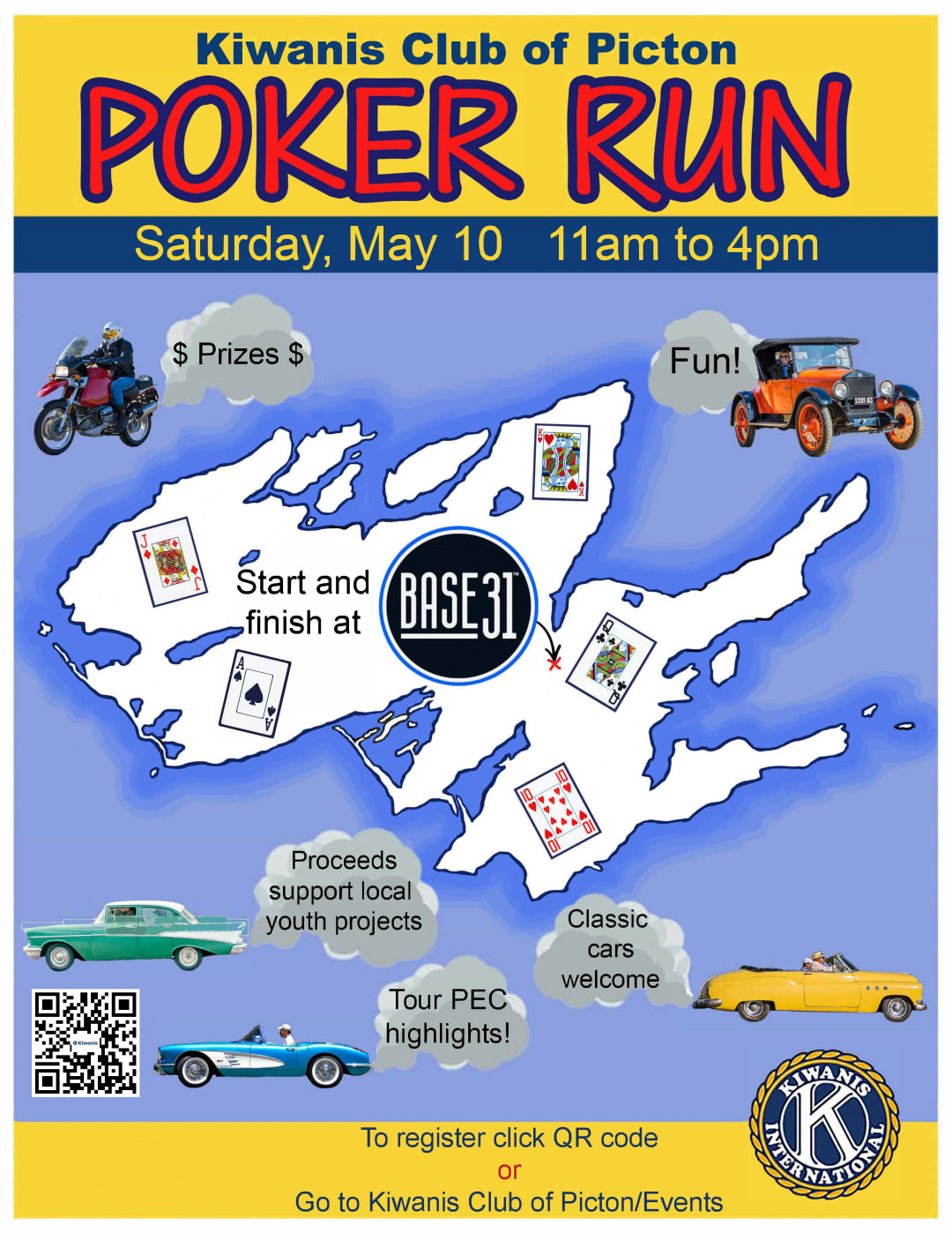 Kiwanis Club of Picton Poker Run