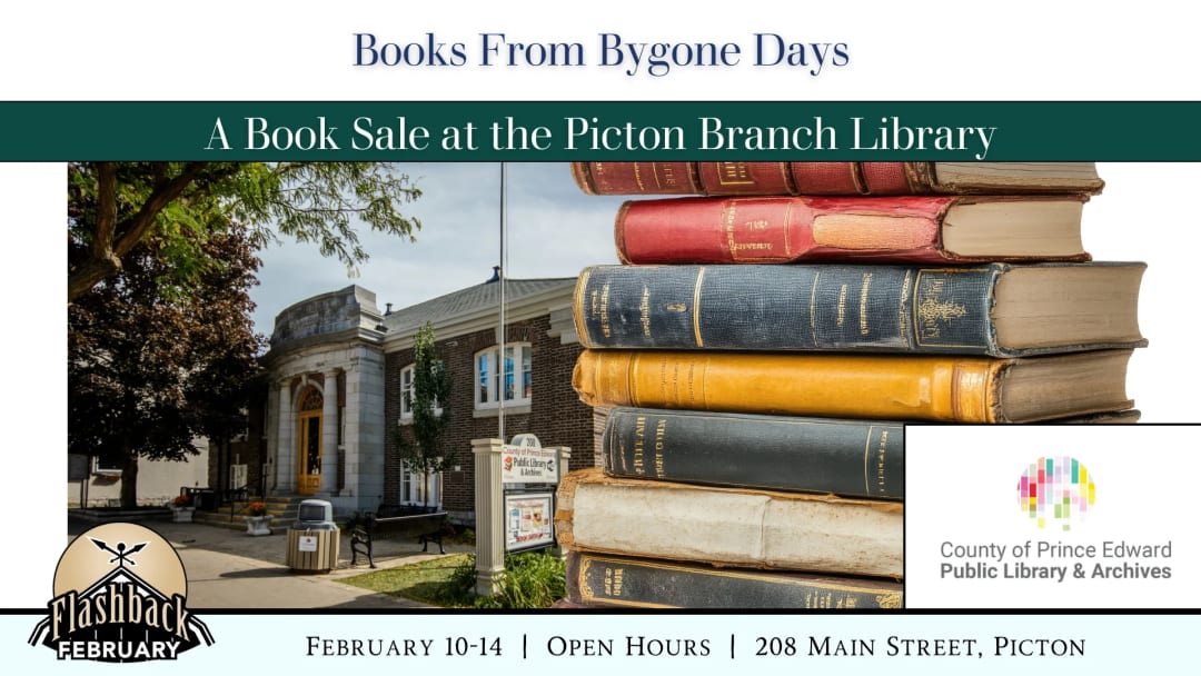 Books From Bygone Days: A Book Sale at the Picton Branch Library
