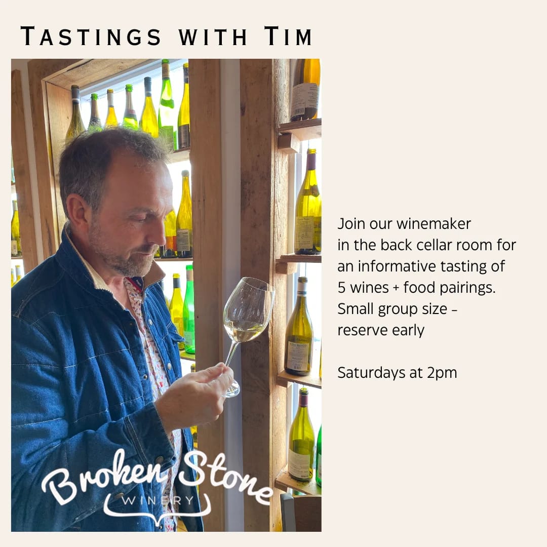 Tastings with Tim - Wine + Food Pairings