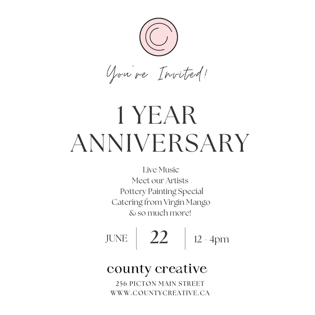 1 Year Anniversary Party - County Creative