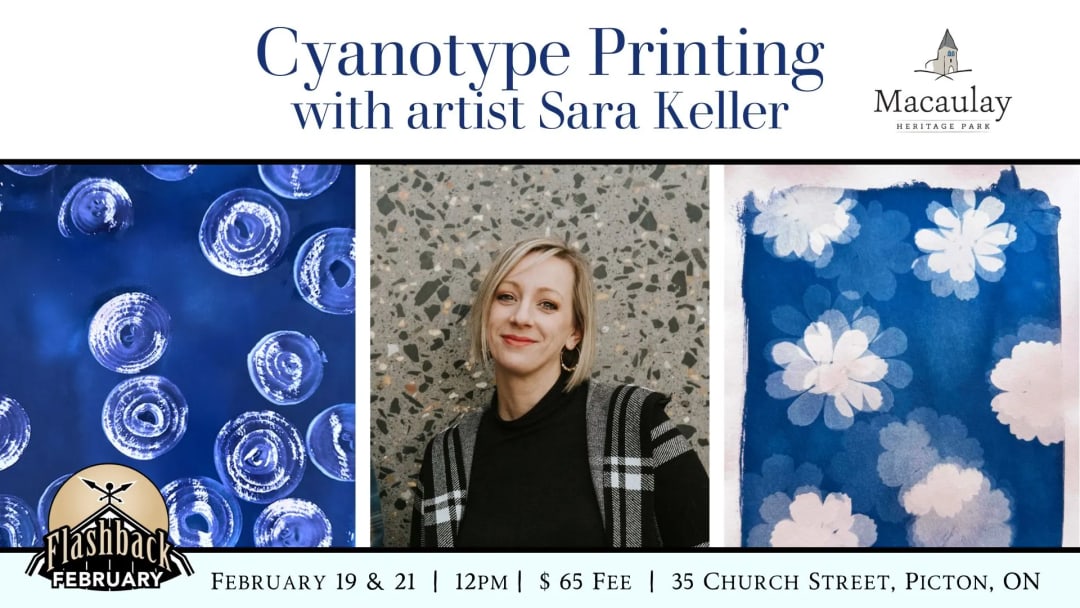 Cyanotype Printing with artist Sara Keller