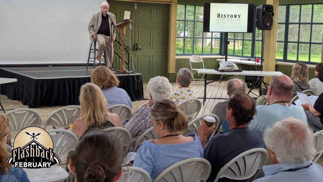 Flashback February: A Speaker Series Hosted by historian Peter Lockyer with guest speakers