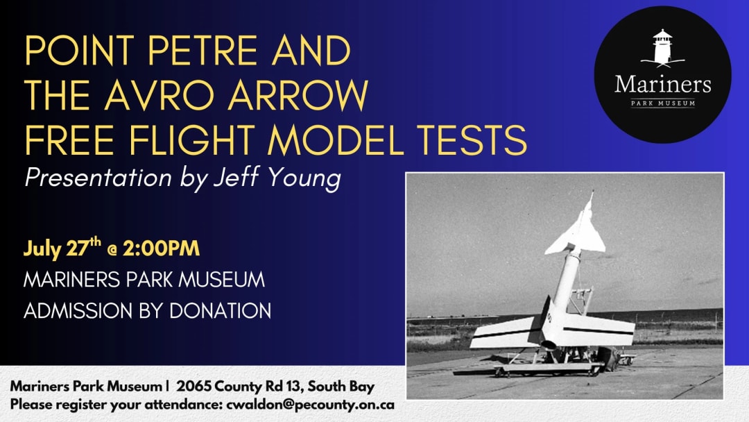 The AVRO Arrow Free Flight Model Tests: A Presentation by Jeff Young