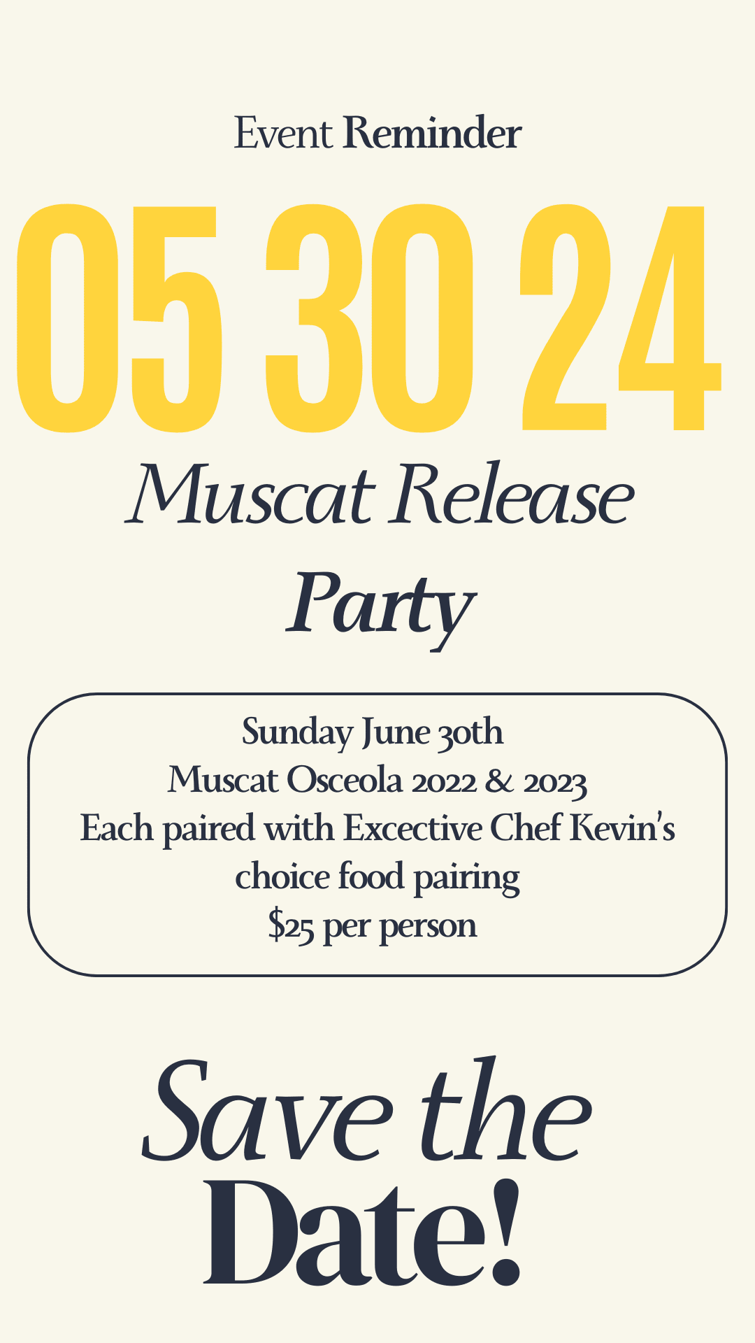 Muscat Release Party