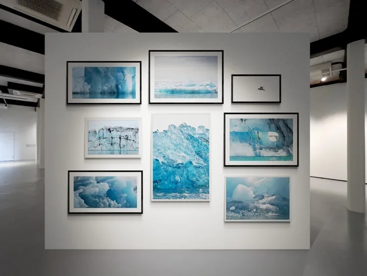 voICE Exhbition - Photographs of Iceland by Tara Wilkinson at Sandbanks Estate Winery in Wellington, Prince Edward County. Photo Credit: "In SITU" © Tara Wilkinson, ANDARA Gallery.