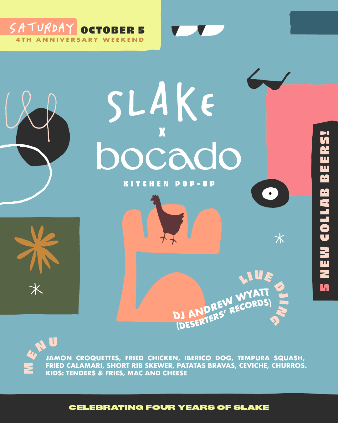 Slake and Bocado Food Pop Up