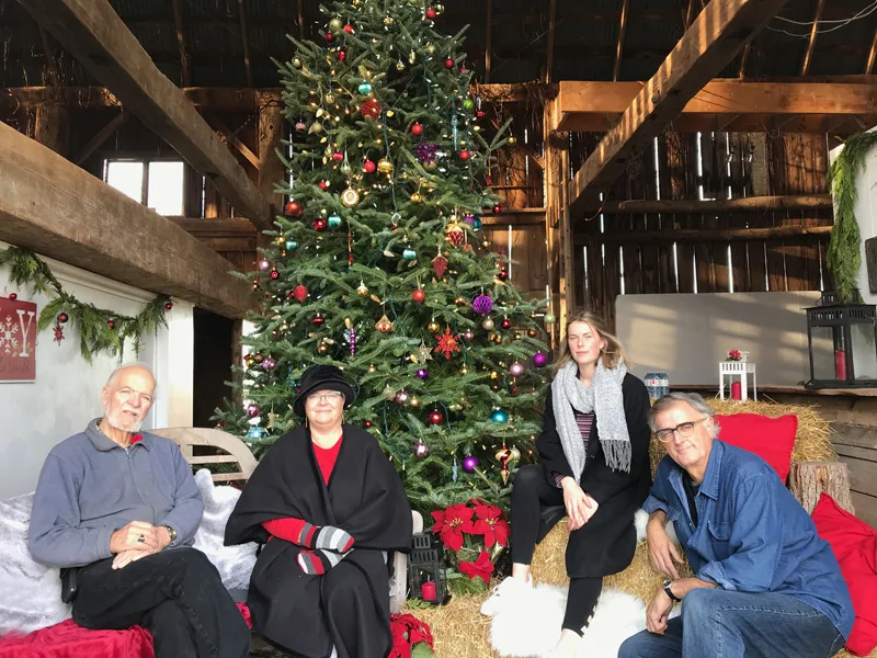 ANDARA Gallery's 5th Annual "Holiday Photo in the Barn"! Reservations: (613) 393-1572. All Welcome. Bring charged phone. We use to take photo of you/group in festive seating area in the barn in exchange for donation to PEC Hospital's Back the Build campaign. $10+ p.p. Donation receipts available.