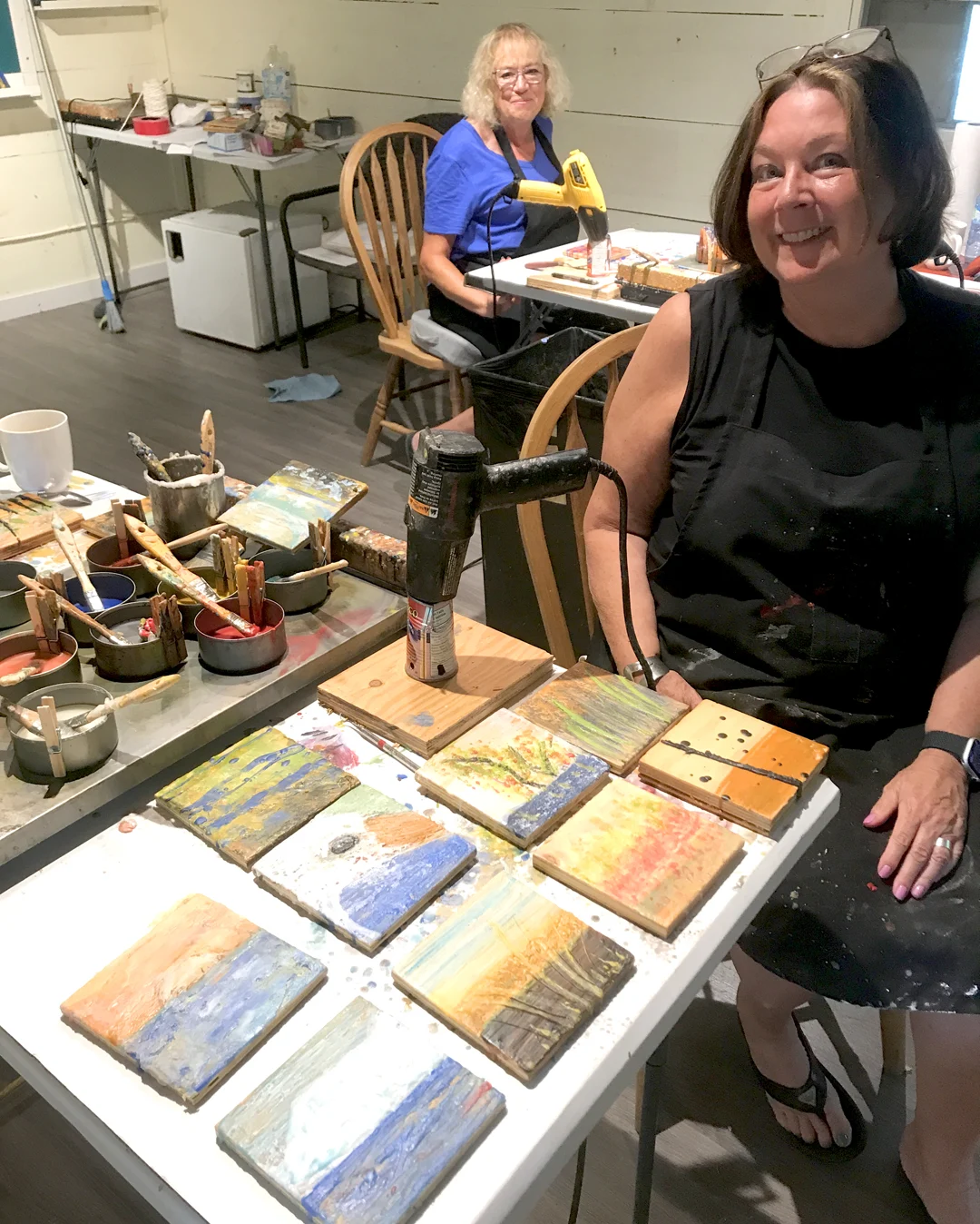 Learn ancient technique of painting with melted beeswax! Professional painter / instructor Andrew Csafordi offers technical knowledge, encouragement & valuable techniques. Create several small works. No experience necessary. All materials supplied. Min 2 / Max 6 per class. Info: andaragallery.com.