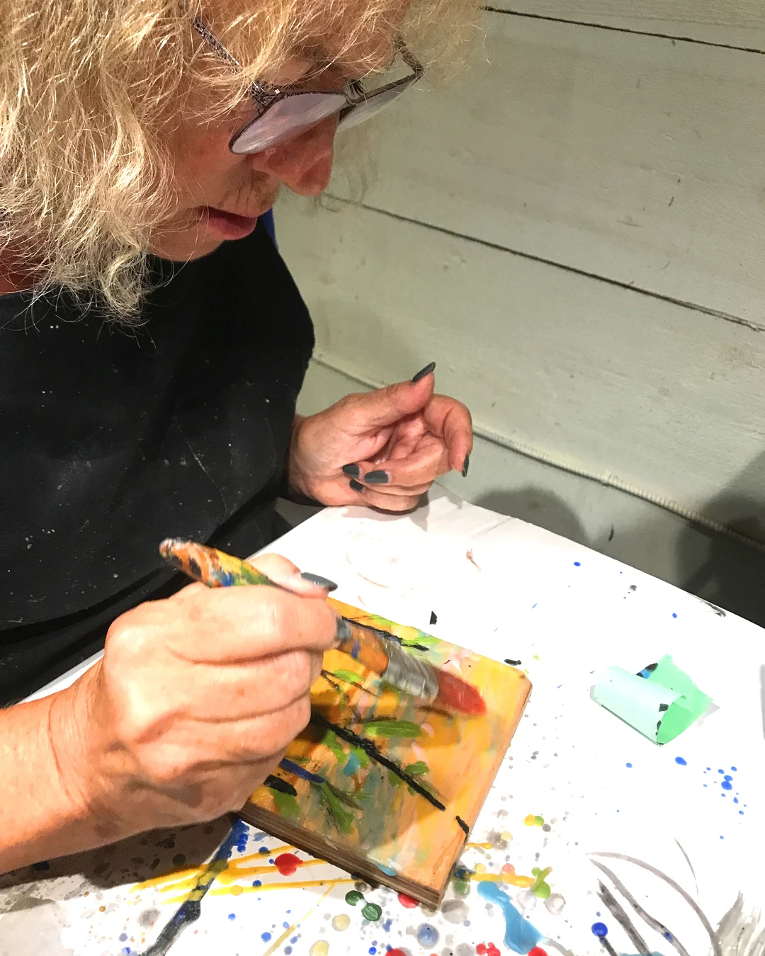 Learn ancient technique of painting with melted beeswax! Professional painter / instructor Andrew Csafordi offers technical knowledge, encouragement & valuable techniques. Create several small works. No experience necessary. All materials supplied. Min 2 / Max 6 per class. Info: andaragallery.com.